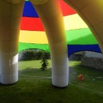 Fotografie 5. Velký nafukovací stan DOME