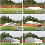 Fotografie 3. Párty stan 6x12m PREMIUM bílý