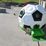 Fotografie 10. Nafukovací skákací hrad fotbalový míč