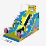 Fotografie 4. Nafukovací skluzavka Spongebob 2