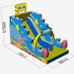 Fotografie 2. Nafukovací skluzavka Spongebob 2