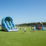 Fotografie 4. Nafukovací terč – fotbal + sekery