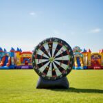 Fotografie 1. Nafukovací terč – šipky + sekery