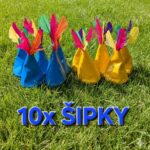 Fotografie 12. Nafukovací terč – šipky + sekery